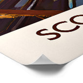 Forth Bridge, Schotland voor vakantie Poster (Hoek)