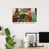 Forth Bridge, Schotland voor vakantie Poster (Thuiskantoor)
