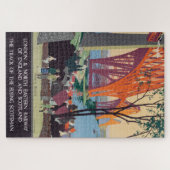  Forth Bridge Scotland Railroad Travel Art Legpuzzel (Horizontaal)