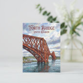 Forth Bridge Verenigd Koninkrijk Briefkaart (Staand voorkant)