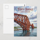 Forth Bridge Verenigd Koninkrijk Briefkaart (Voorkant / Achterkant)