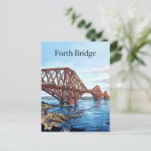 Forth Bridge Verenigd Koninkrijk Briefkaart (Staand voorkant)