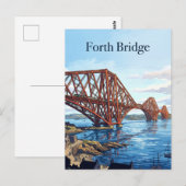 Forth Bridge Verenigd Koninkrijk Briefkaart (Voorkant / Achterkant)