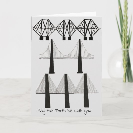 Forth bridges card kaart (Voorkant)