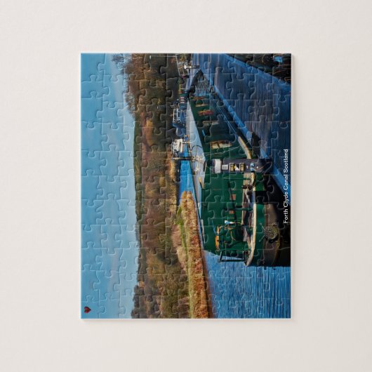 Forth Clyde Canal Scotland Legpuzzel (Verticaal)