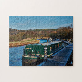 Forth Clyde Kanaal. Schotland Legpuzzel