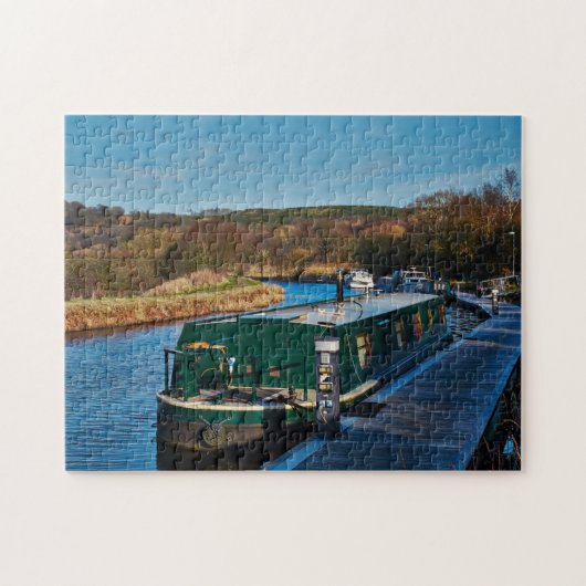 Forth Clyde Kanaal. Schotland Legpuzzel (Horizontaal)