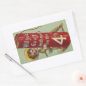 Forth of July ga met mij weg Rechthoekige Sticker (Envelop)