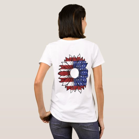 Forth of July shirt voor vrouwen (Achterkant volledig)