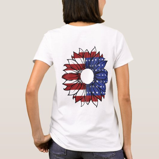 Forth of July shirt voor vrouwen (Achterkant)