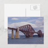 Forth Rail Bridge, Schotland Briefkaart (Voorkant / Achterkant)