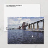 Forth Railway Bridge UK Briefkaart (Voorkant / Achterkant)