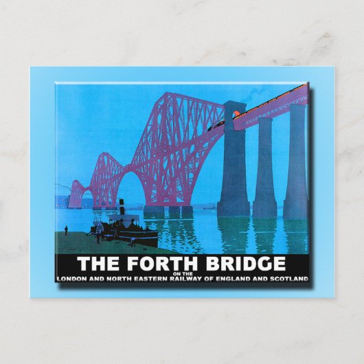 Forth Road Bridge Briefkaart (Voorkant)