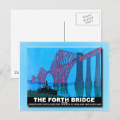 Forth Road Bridge Briefkaart (Voorkant / Achterkant)