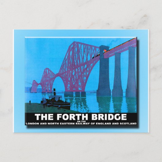 Forth Road Bridge Briefkaart (Voorkant)