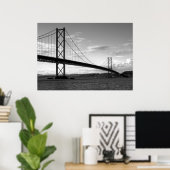 Forth Road Bridge Poster (Thuiskantoor)