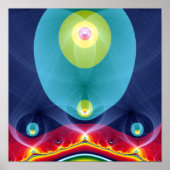 Forth Tetragrammaton (12 x 12 inch) Art Print Post (Voorkant)