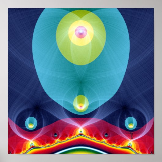 Forth Tetragrammaton (12 x 12 inch) Art Print Post (Voorkant)