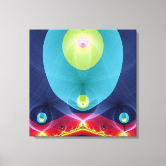 Forth Tetragrammaton Wrapped Canvas Afdruk (Voorkant)