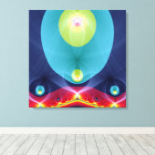 Forth Tetragrammaton Wrapped Canvas Afdruk (Insitu (Houten vloer))
