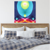 Forth Tetragrammaton Wrapped Canvas Afdruk (Insitu (Slaapkamer))