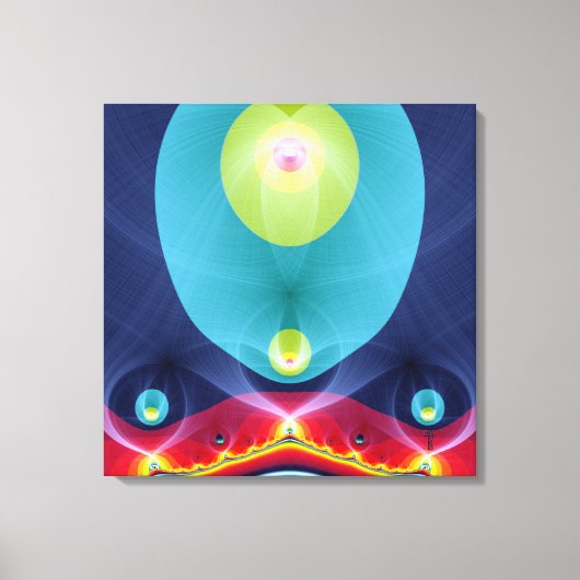 Forth Tetragrammaton Wrapped Canvas Afdruk (Voorkant)