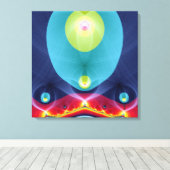 Forth Tetragrammaton Wrapped Canvas Afdruk (Insitu (Houten vloer))