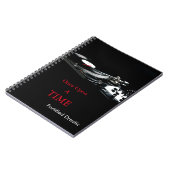 Fortified Drastic Black Spiral DJ Style Note Book Notitieboek (Linkerzijde)