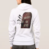 Fortify The Mind | Stoic Roman Shield Motivational Hoodie (Achterkant)