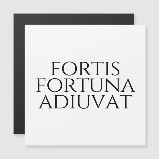 Fortis Fortuna Adiuvat (Voorkant / Achterkant)