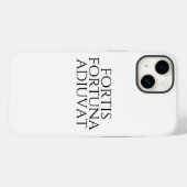 Fortis Fortuna Adiuvat Case-Mate iPhone Case (Achterkant (horizontaal))