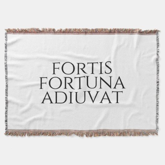 Fortis Fortuna Adiuvat Deken (Voorkant)