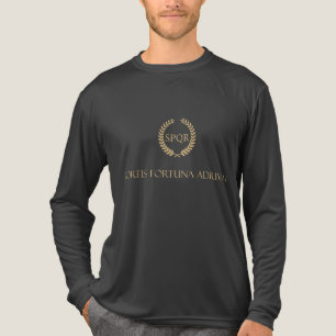 Fortis Fortuna Adiuvat - Fortuin begunstigt de dap Tri-Blend Shirt