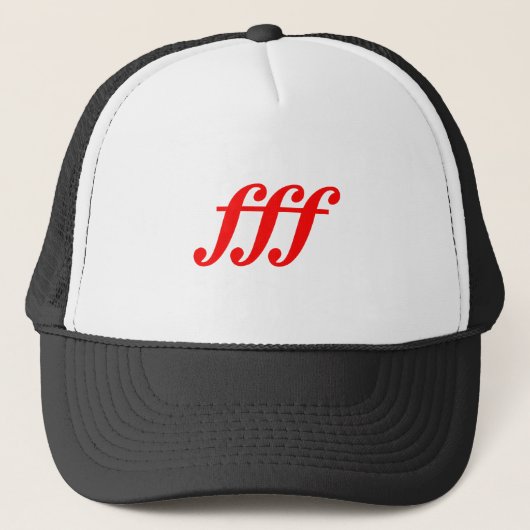 Fortissimo Possibile Trucker Pet (Voorkant)