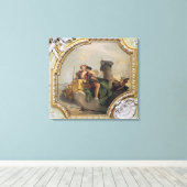 Fortitude and Justice van de Sala Capitolare Canvas Afdruk (Insitu (Houten vloer))