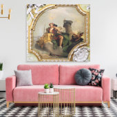 Fortitude and Justice van de Sala Capitolare Canvas Afdruk (Insitu (Woonkamer))