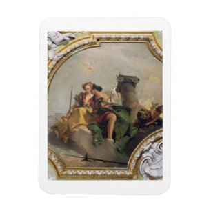 Fortitude and Justice van de "Sala Capitolare" Magneet
