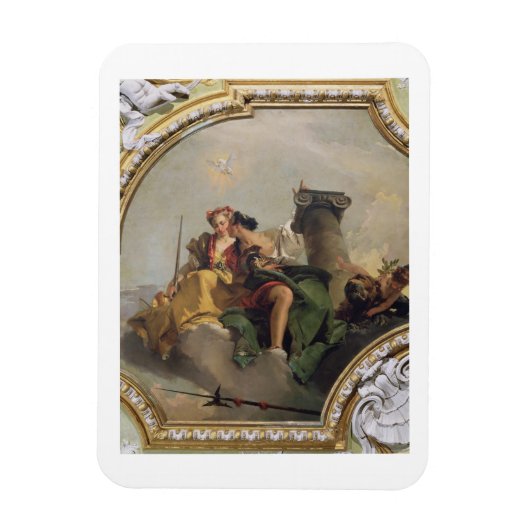 Fortitude and Justice van de Sala Capitolare Magneet (Verticaal)