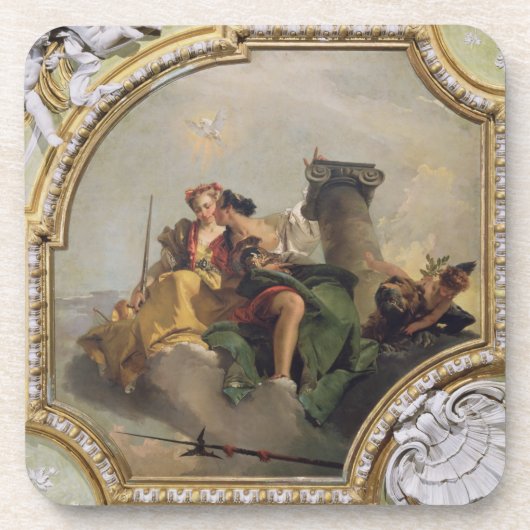 Fortitude and Justice van de "Sala Capitolare" Onderzetter (Voorkant)