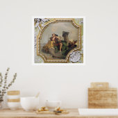 Fortitude and Justice van de Sala Capitolare Poster (Keuken)