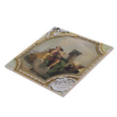 Fortitude and Justice van de "Sala Capitolare" Tegeltje (Zijkant)