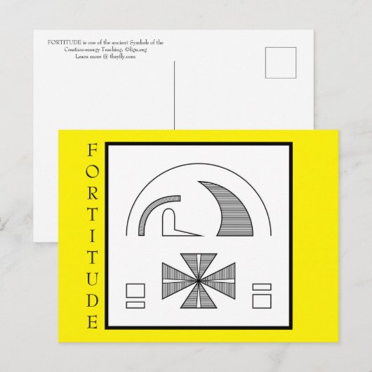 Fortitude Briefkaart (Voorkant / Achterkant)