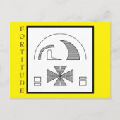 Fortitude Briefkaart (Voorkant)