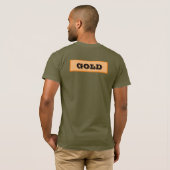 FORTKNOX US GOLD BULLION! T-SHIRT (Achterkant volledig)