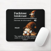 Fortose Intolerant Definition Funny Gnome Coffee  Muismat (Met muis)