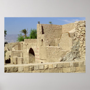 Fortress, gebouwd door Baldwin I Poster
