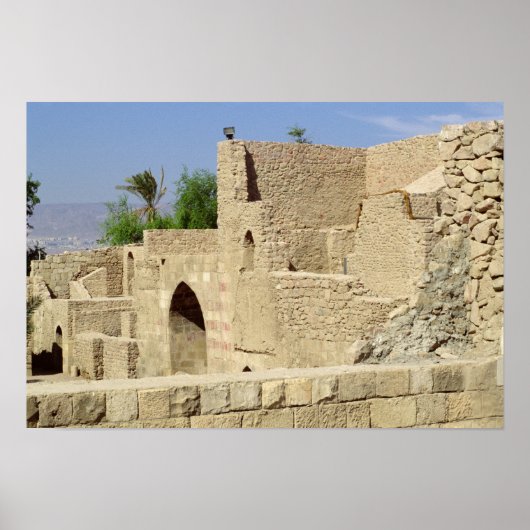 Fortress, gebouwd door Baldwin I Poster (Voorkant)