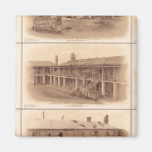 Forts Sumter & Moultrie Magneet (Voorkant)