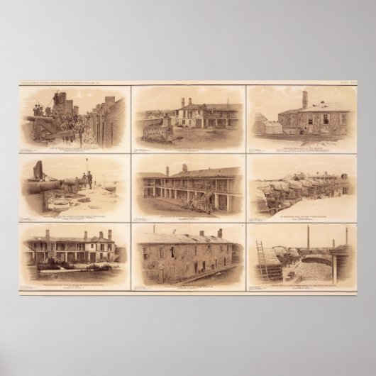 Forts Sumter & Moultrie Poster (Voorkant)