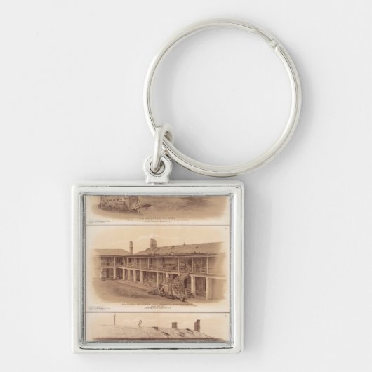 Forts Sumter & Moultrie Sleutelhanger (Voorkant)